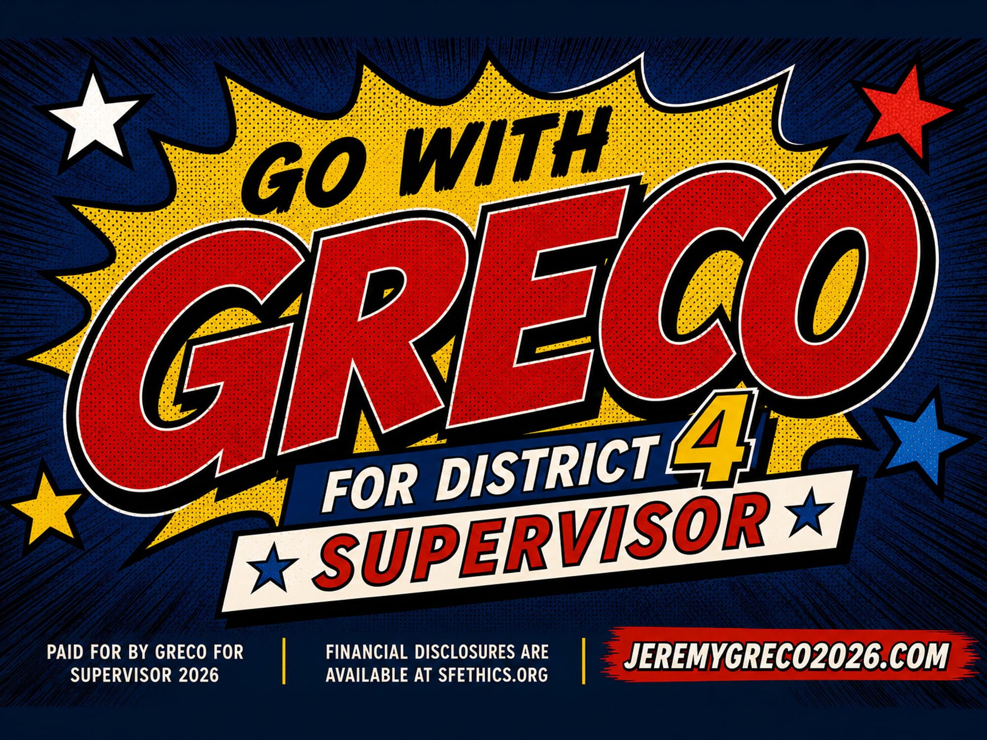 Sunset Solos Presents: A Campaign Fundraiser for Jeremy Greco for District 4 Supervisor