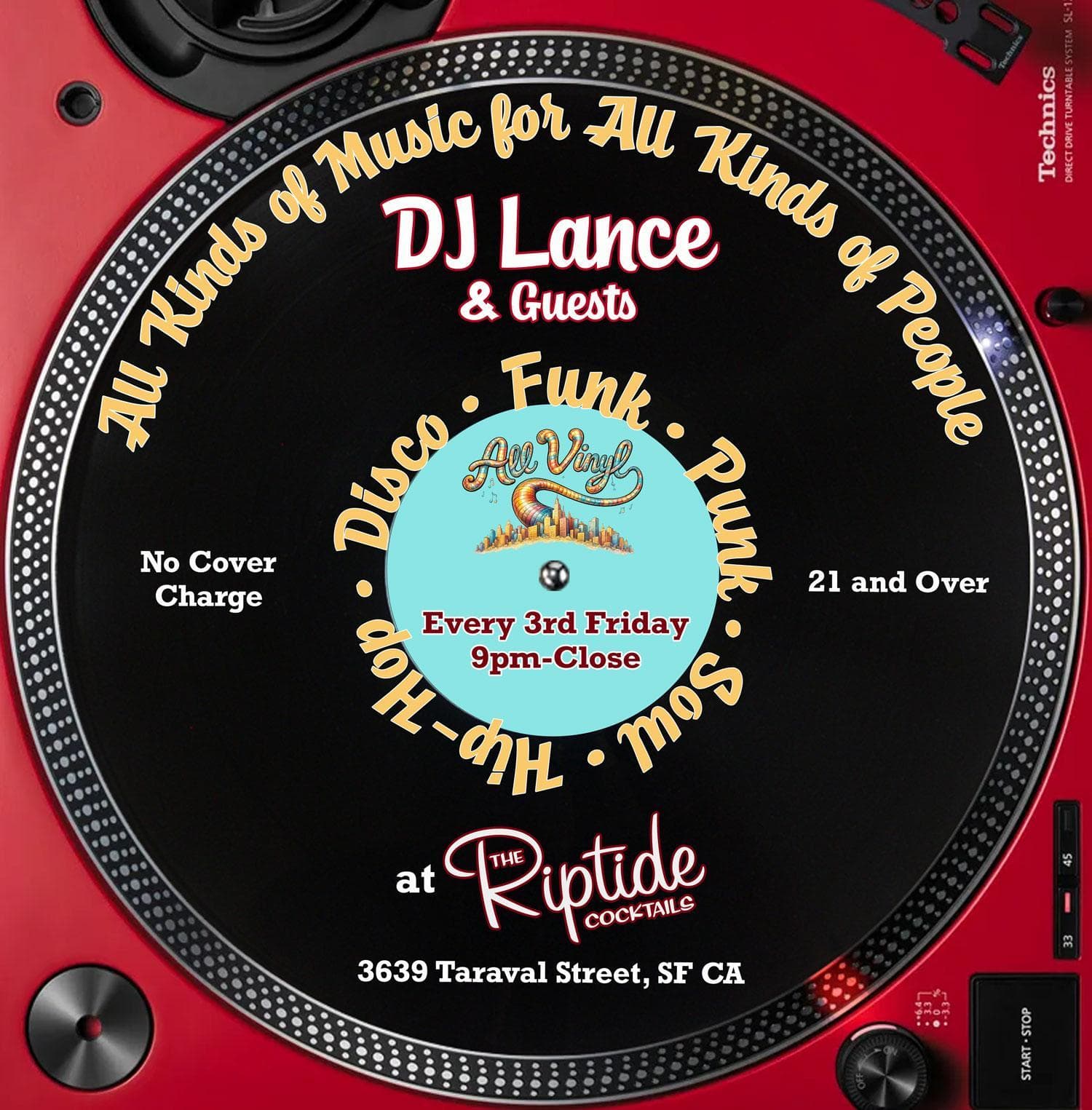 DJ Lance &amp; Guests Vinyl Sessions