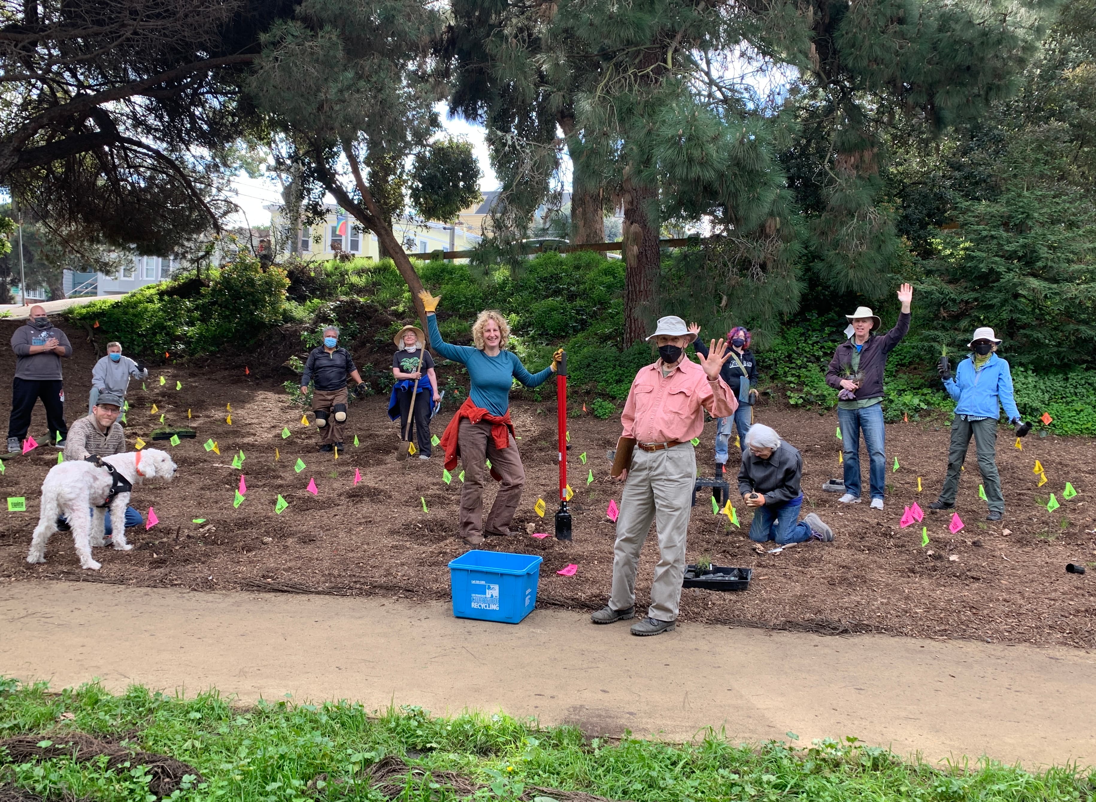 Glen Park Greenway Beautification Day