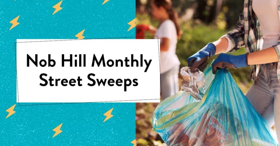 Nob Hill Monthly Street Sweeps